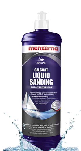 Gelcoat Liquid Sanding
